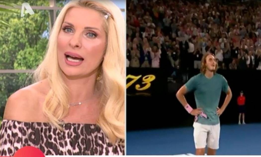 Ελένη: Δε φαντάζεστε τι είπε on air για την επική νίκη του Τσιτσιπά, που απέκλεισε τον Φέντερερ