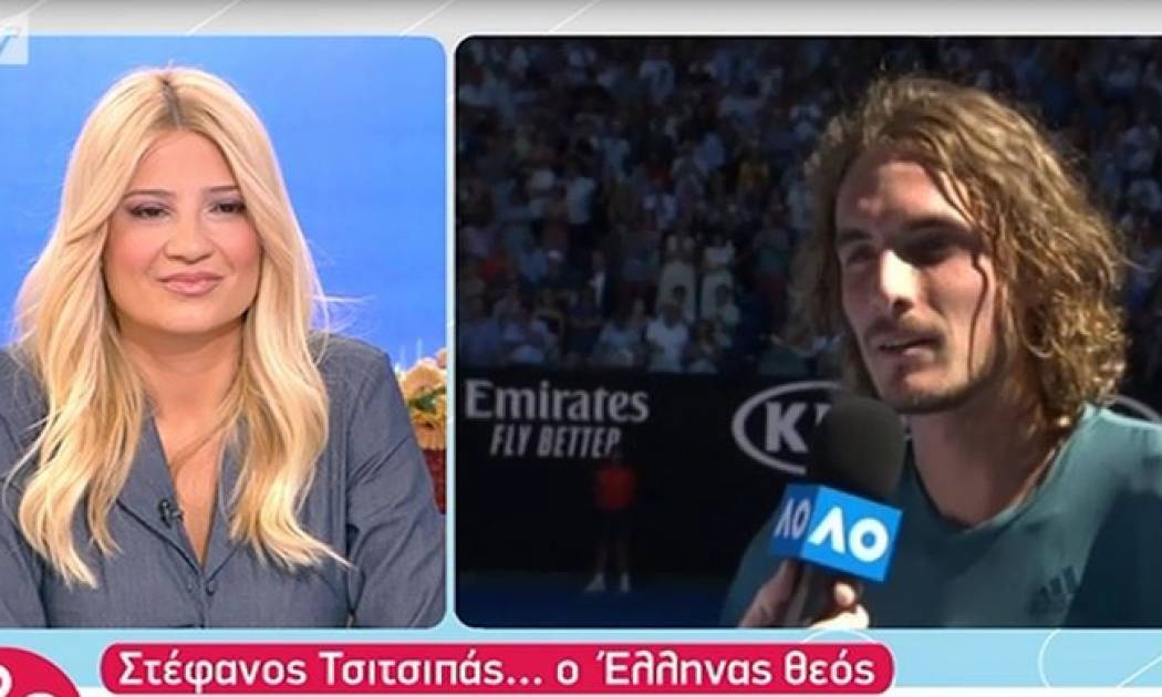 Φαίη Σκορδά: Η συνάντηση με τον πατέρα του Στέφανου Τσιτσιπά και η κουβέντα τους