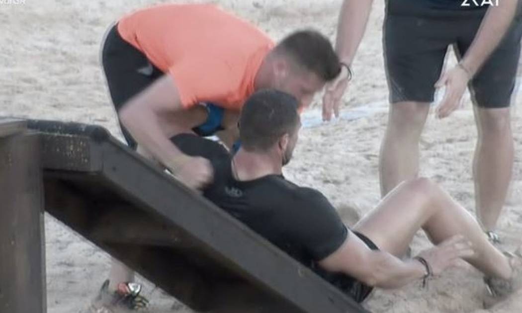Survivor: Τραυματίστηκε ο Δημήτρης Μαργαρίτης - Φώναξαν αμέσως τον γιατρό!
