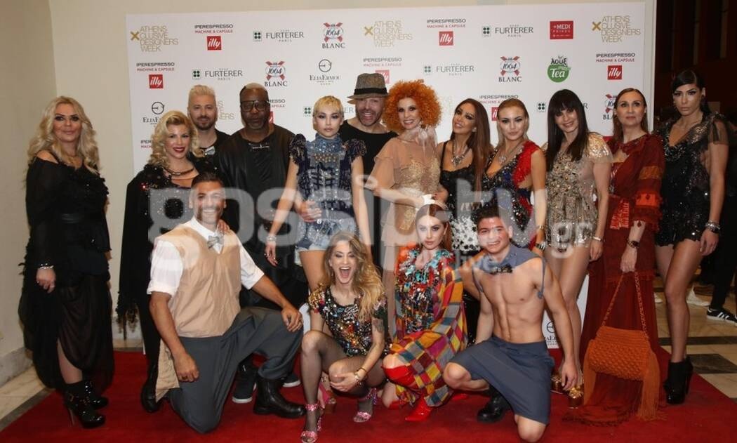 Ο Δημήτρης Στρέπκος, designer του brand Celebrity Skin παρουσίασε τη νέα του συλλογή