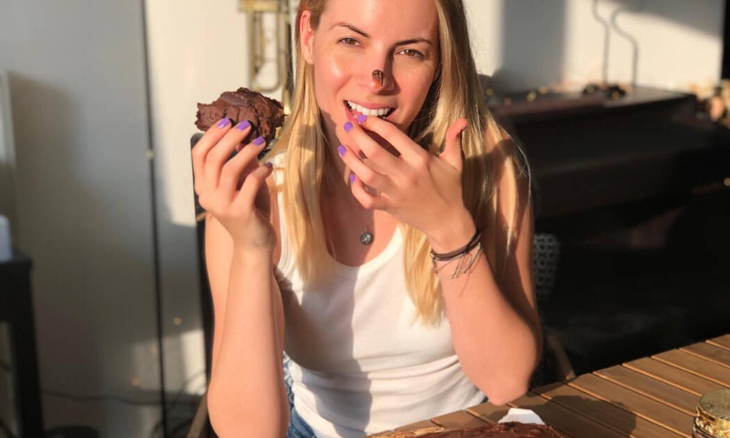 Νηστίσιμο (και υγιεινό) κέικ σοκολάτας με γλυκοπατάτα