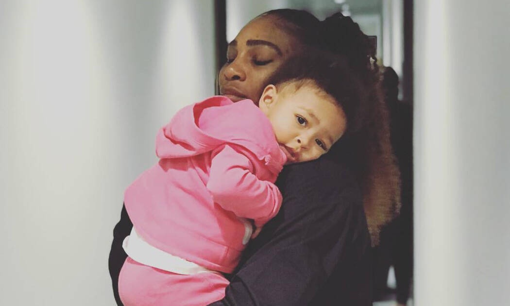 Η κόρη της Serena Williams στα βήματά της (pics+vid)