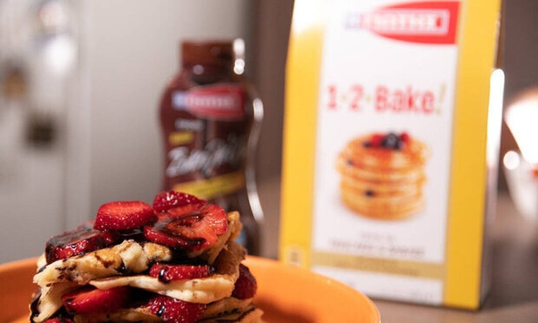 Πώς θα ετοιμάσεις τα πιο νόστιμα Pancake σε δύο μόλις βήματα