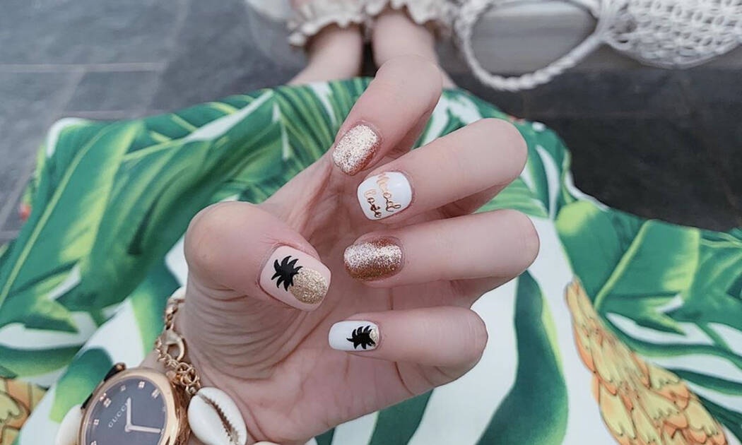 #PineappleNails! Το μανικιούρ αυτού του ΣΚ έχει τροπικό άρωμα…