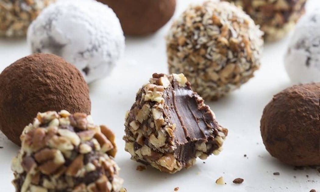 Τρουφάκια σοκολάτας