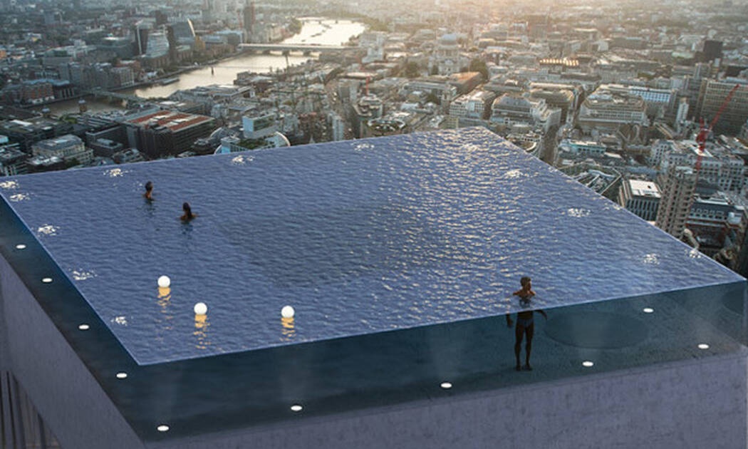 Το Λονδίνο ετοιμάζεται για την πρώτη πισίνα με θέα 360 μοιρών!