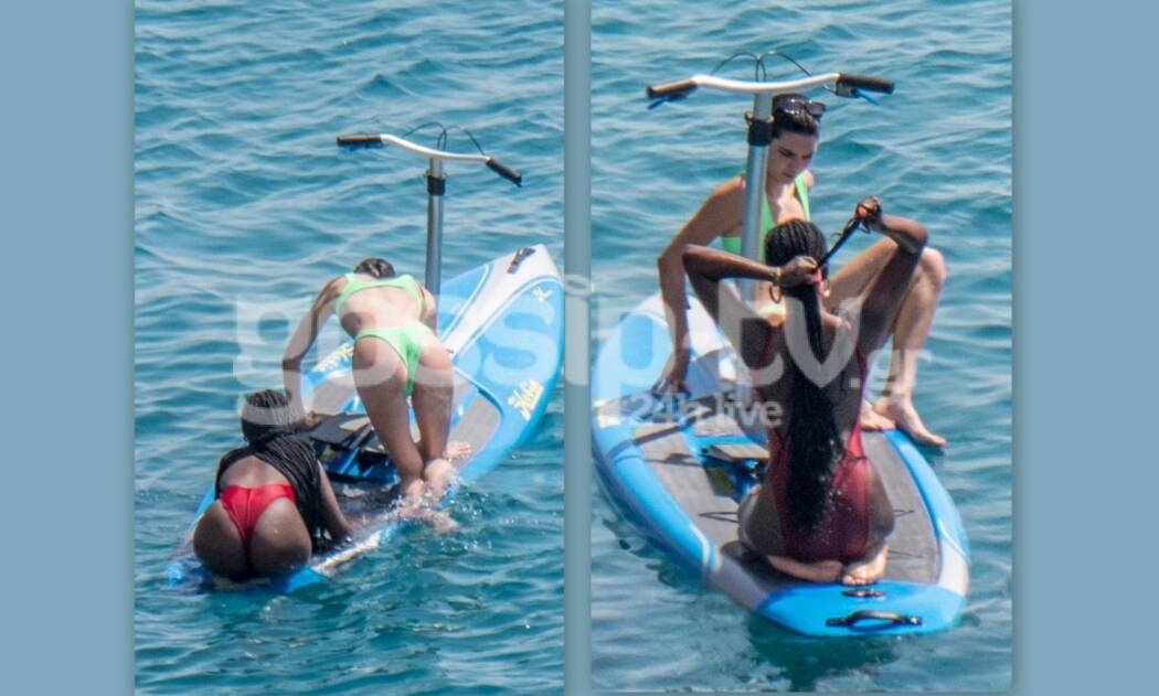 Kendal Jenner: Καρέ – καρέ η σέξι προσπάθεια να κάνει… water sports (Photos)