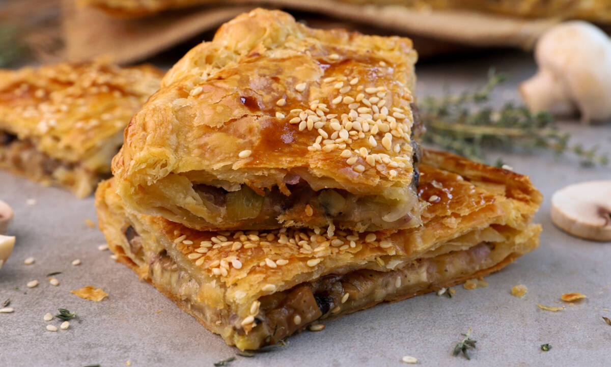 Μανιταρόπιτα από τον Γιώργο Τσούλη