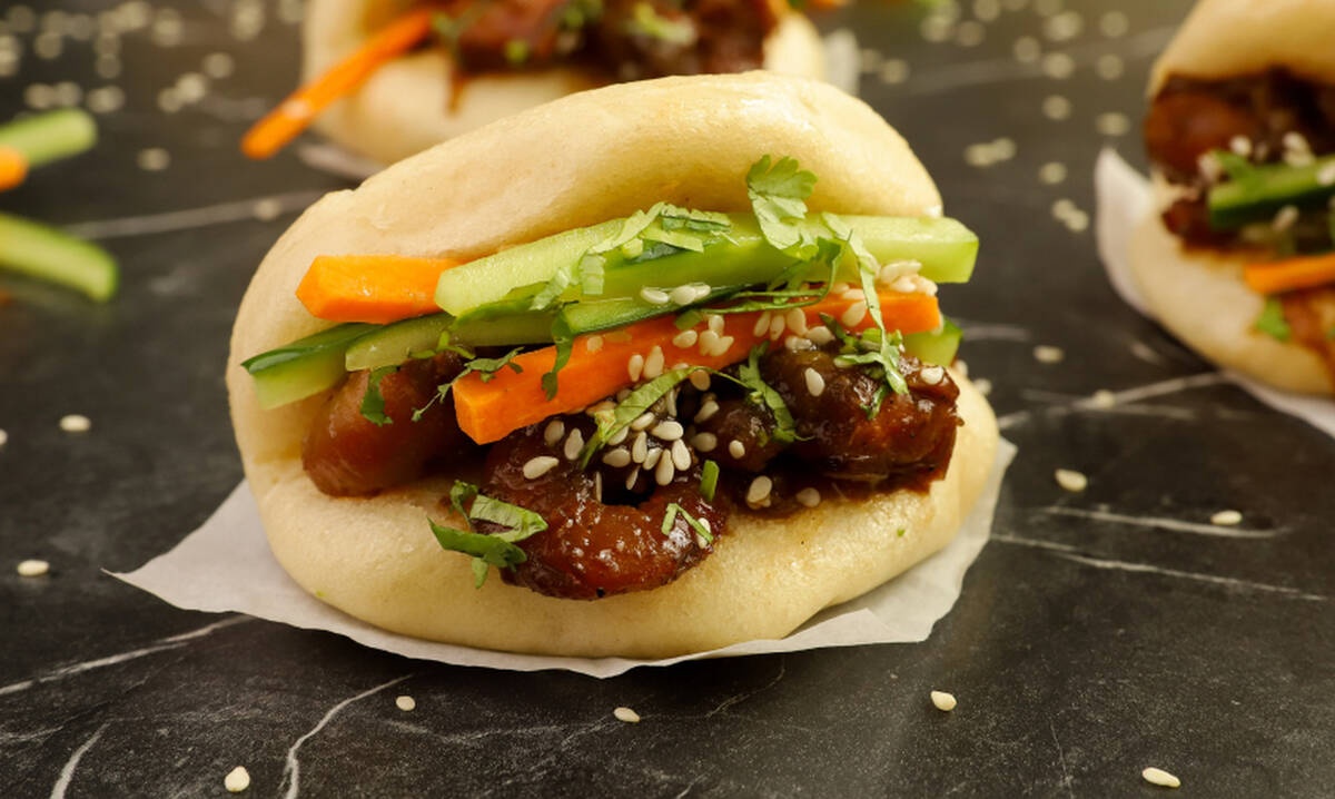 Πεντανόστιμα ψωμάκια στον ατμό(bao buns)