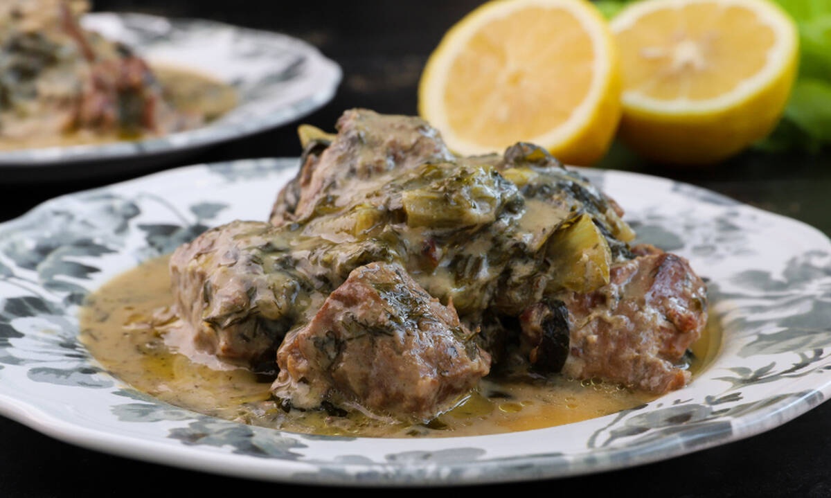 Μοσχάρι φρικασέ από τον Γιώργο Τσούλη 