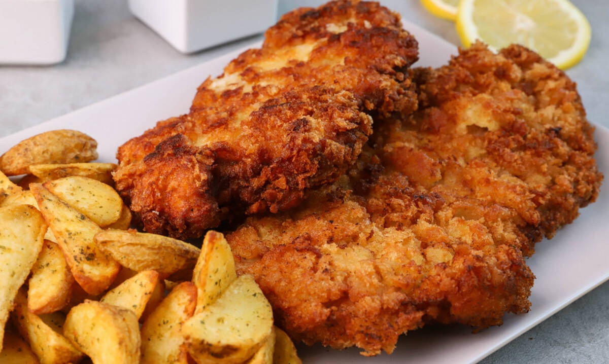 Σνίτσελ χοιρινό- Συνταγή που πρέπει να δοκιμάσεις