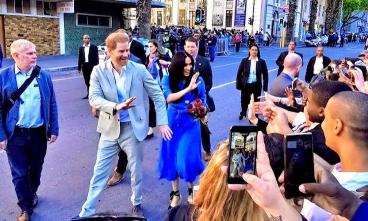 Ο ξέφρενος χορός της Meghan Markle στο Cape Town