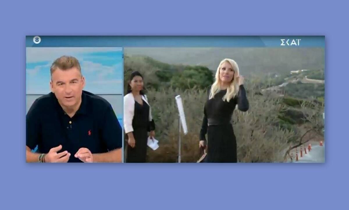 Γιώργος Λιάγκας: Η ατάκα του για την ηλικία της Ελένης Μενεγάκη (Video)