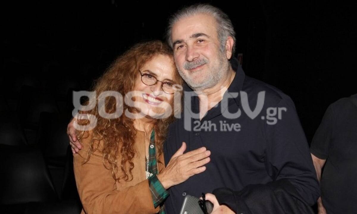 Σπάνια δημόσια εμφάνιση για τον Λάκη Λαζόπουλο (Photos)