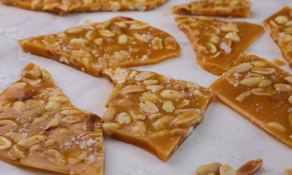 Brittle με φιστίκια - Συνταγή από τον Γιώργο Τσούλη 