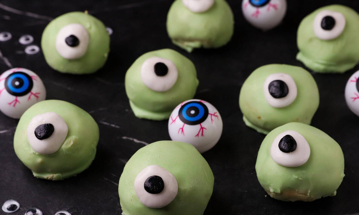 Halloween μάτια- Το trick or treat γλυκό από τον Γιώργο Τσούλη