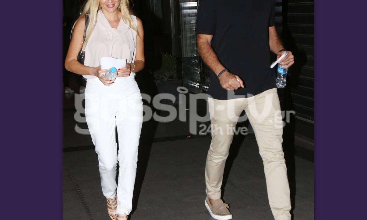 Μετά τα μπουζούκια «έσκασε» και η πρώτη θεατρική έξοδος για το ερωτευμένο ζευγάρι της showbiz (photo