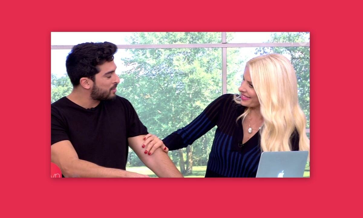 Ελένη Μενεγάκη: Οι ερωτήσεις που τρέλαναν τον συνεργάτη της (κι εμάς μαζί) (Pics -Vid)