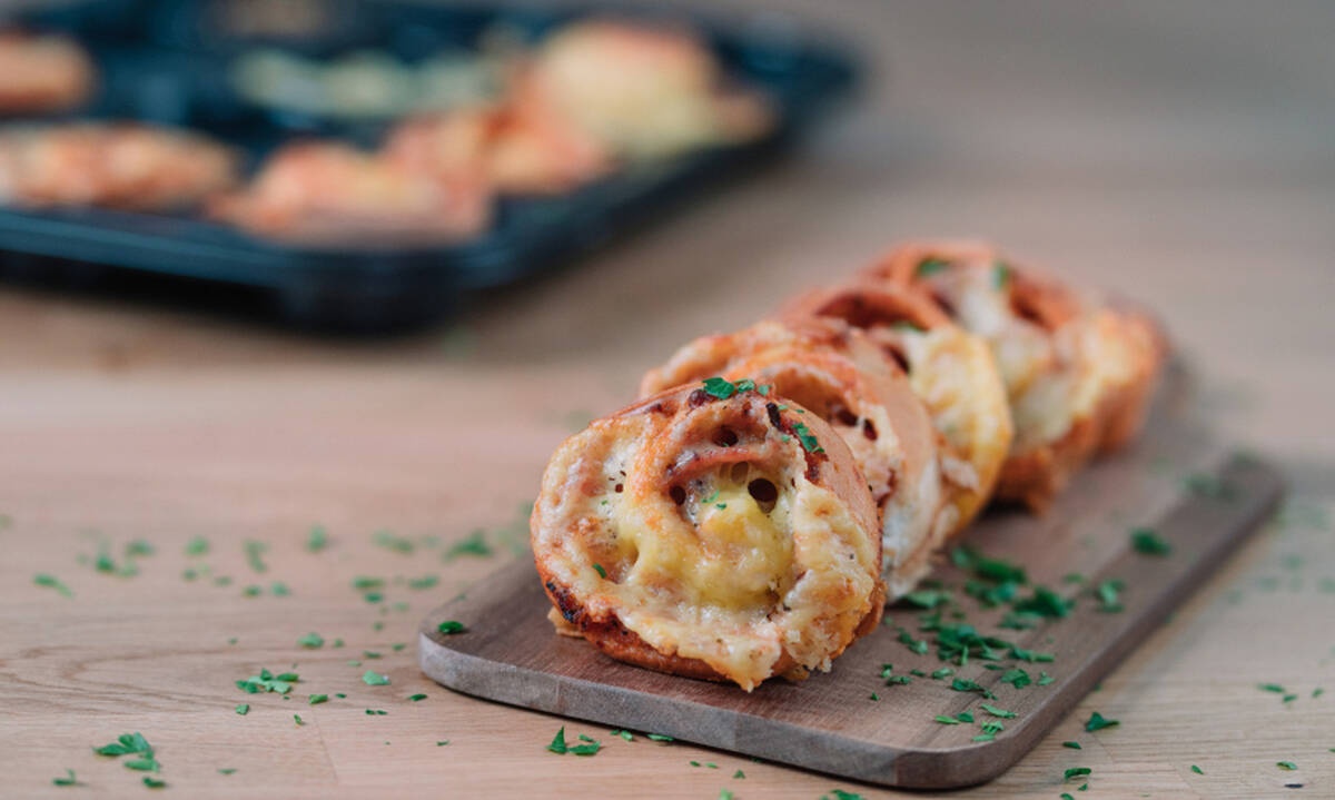 Pizza rolls από τον Γιώργο Τσούλη 