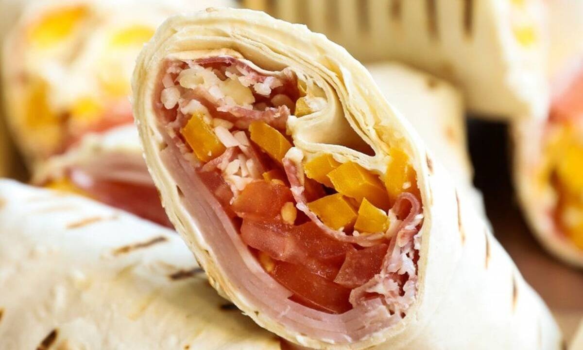 Γρήγορο wrap- Χορταστικό σνακ από τον Γιώργο Τσούλη