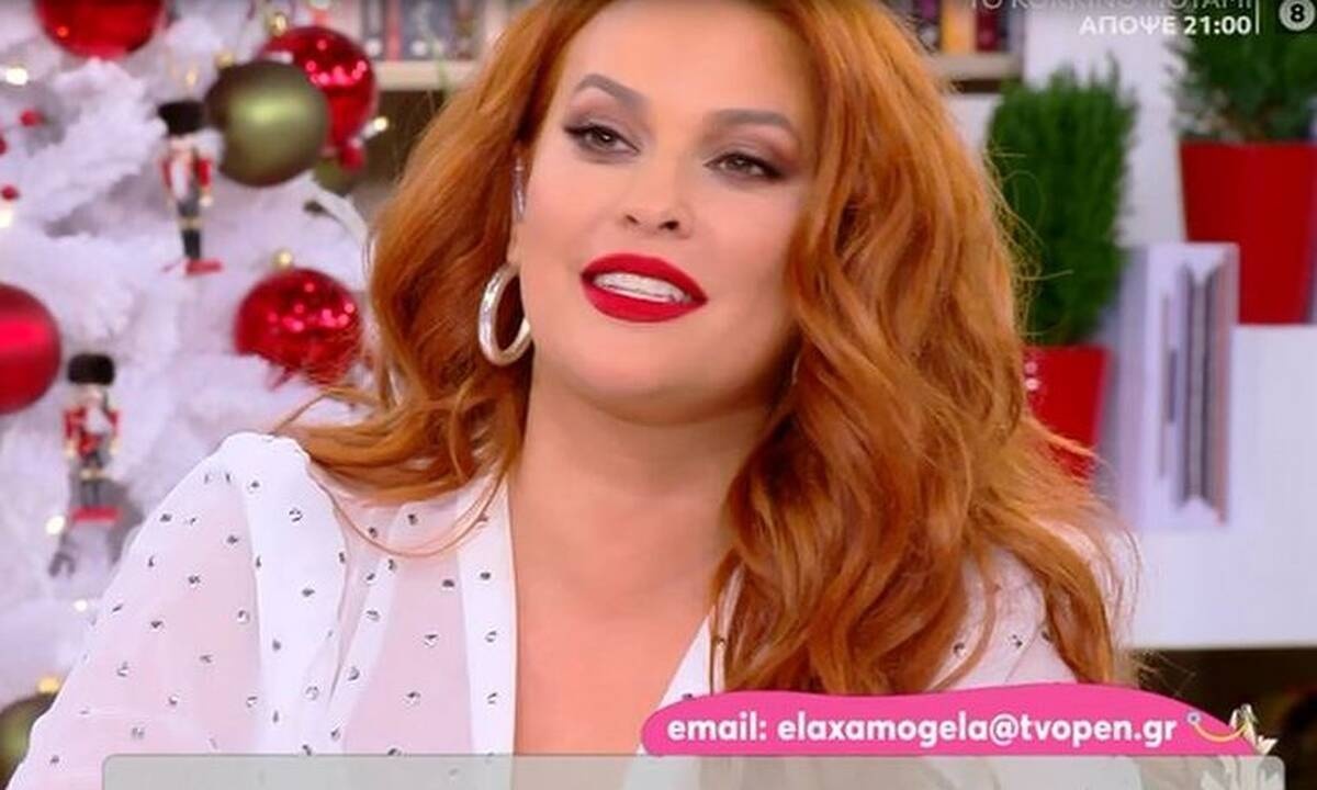 Σίσσυ Χρηστίδου:  Δεν πάει ο νους σας τι παραδέχθηκε πρώτη φορά on air! 