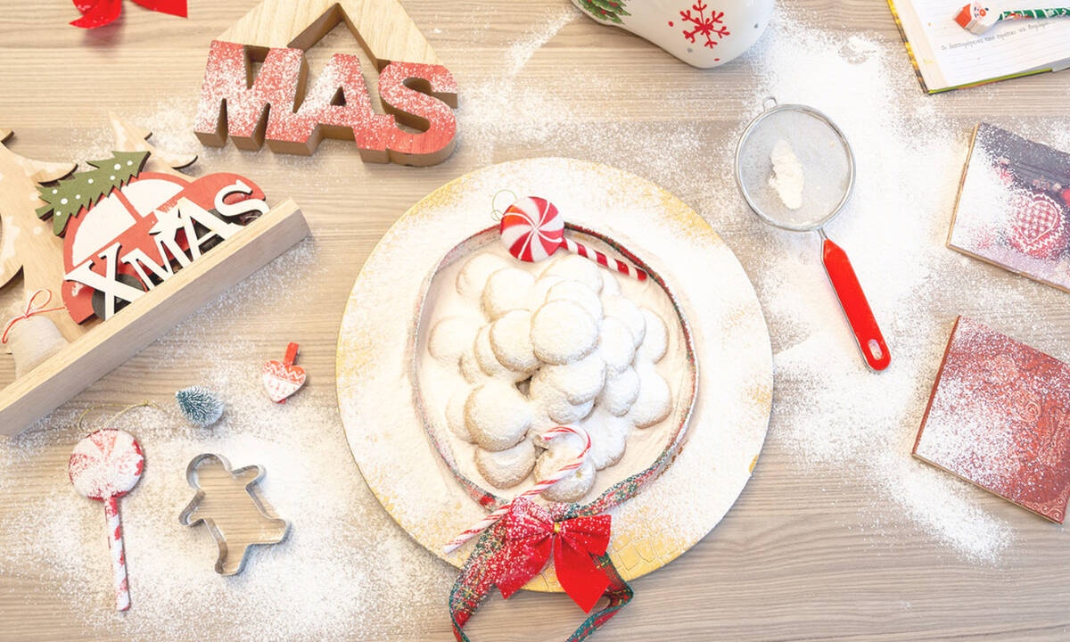 Χριστούγεννα χωρίς κουραμπιέδες είναι σαν χειμώνας χωρίς χιόνι