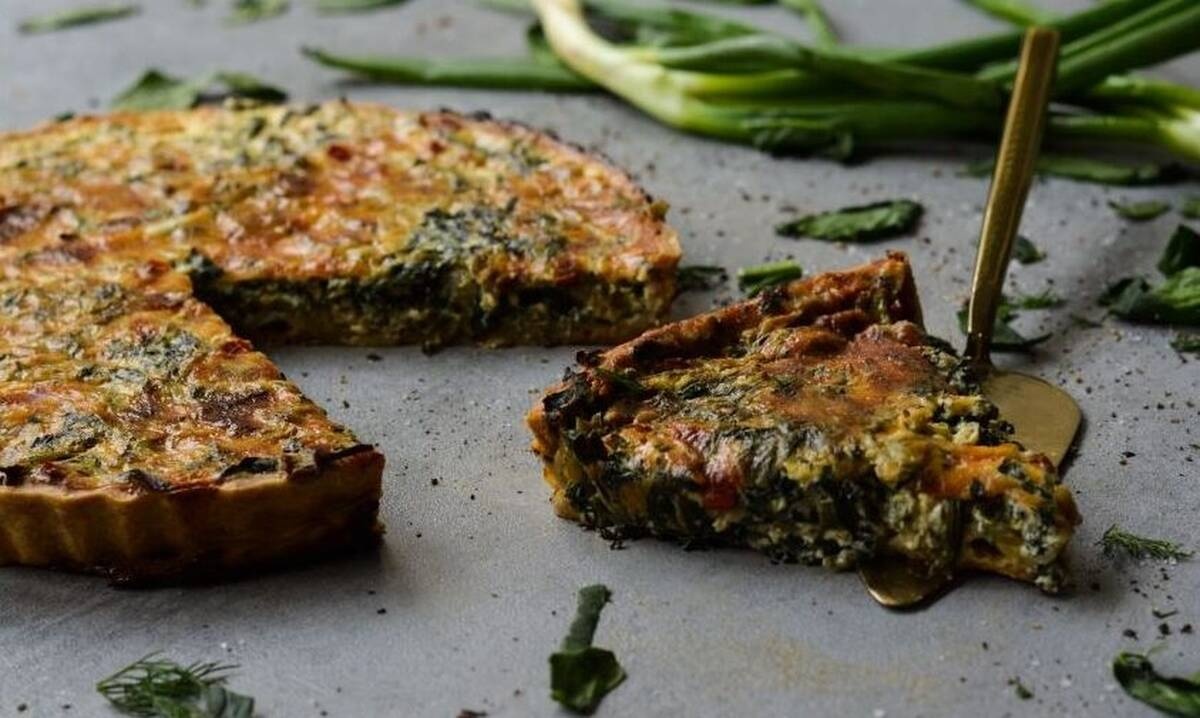 Quiche με σπανάκι από τον Γιώργο Τσούλη 