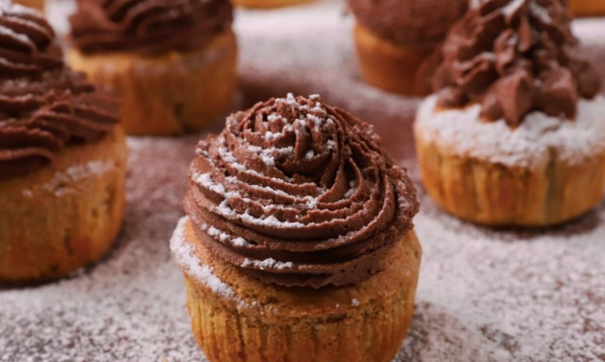 Cupcake με κάστανο από τον Γιώργο Τσούλη