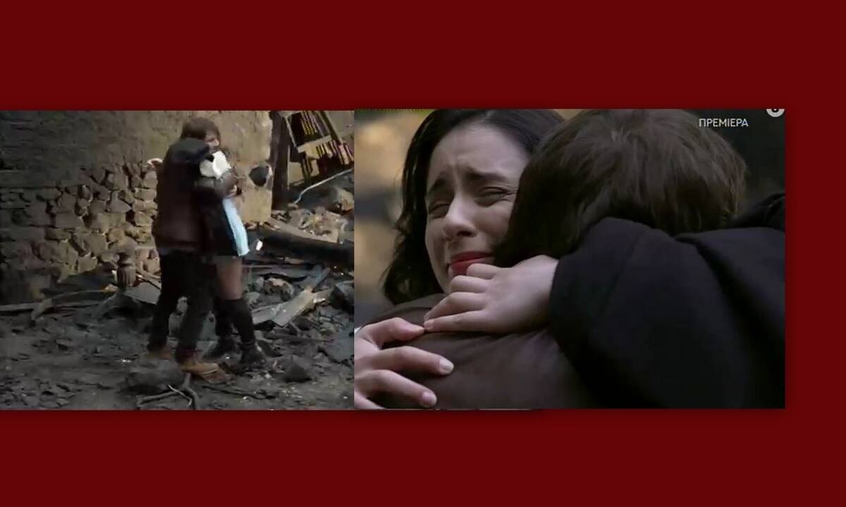 Το Καφέ της Χαράς: Αυτή είναι η πρώτη συγκινητική σκηνή της Βάλιας και του Μανωλάκη!