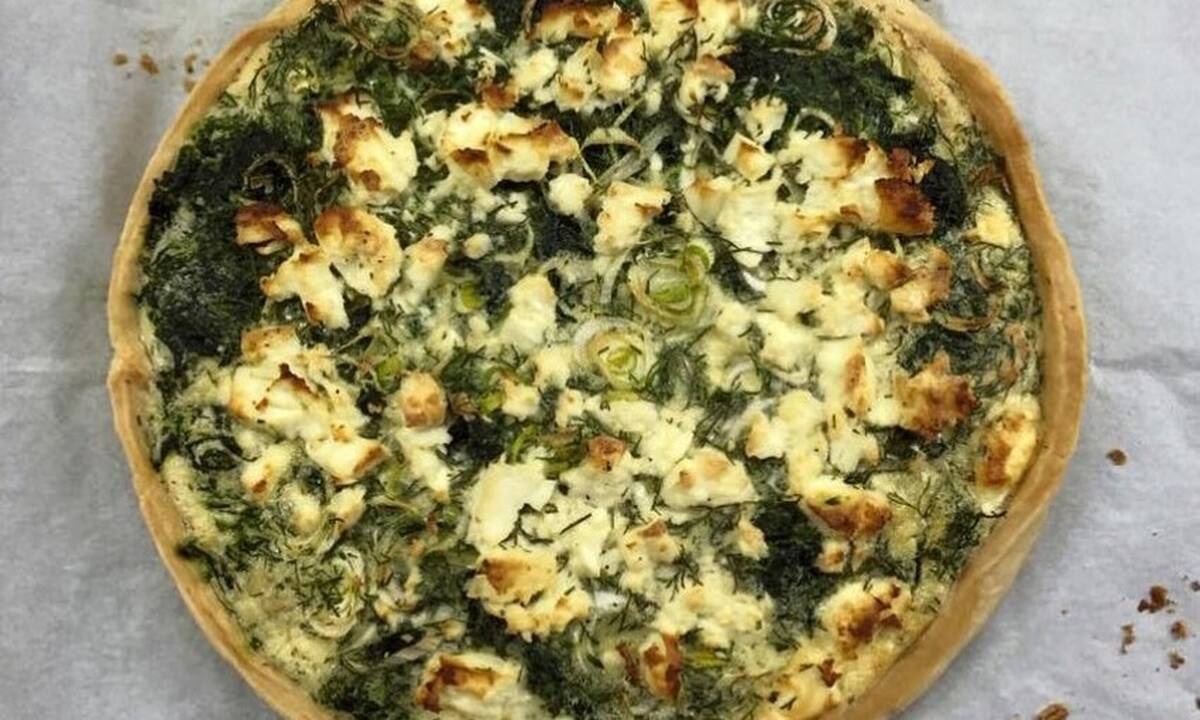 Τάρτα με σπανάκι και πατάτες! Υπέροχη συνταγή από τον Γιώργο Τσούλη 