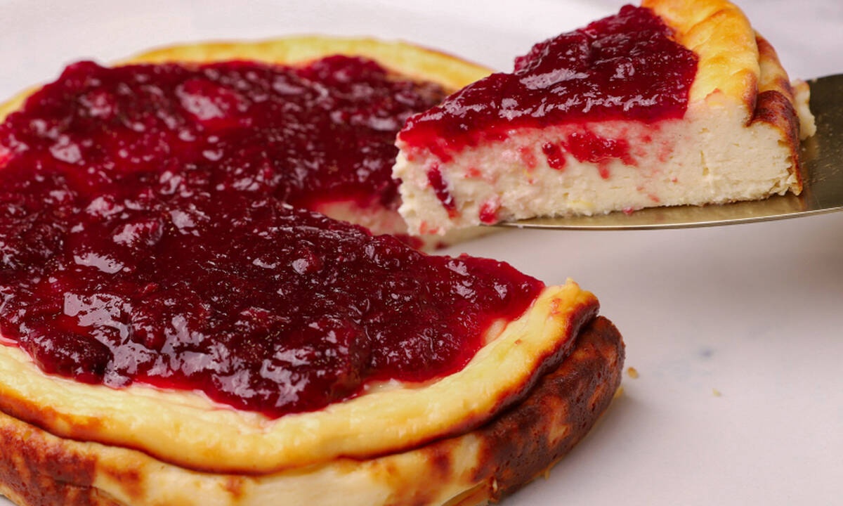 Fiadone: Ένα νοστιμότατο cheesecake από τον Γιώργο Τσούλη
