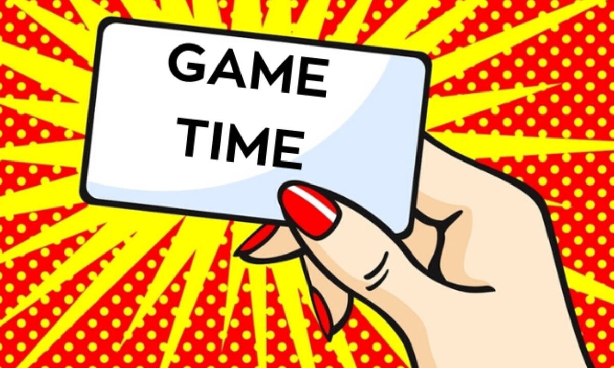 Game time: Ώρα για το παιχνίδι μας!