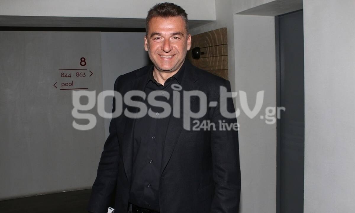Πού και με ποιους δείπνησε ο Γιώργος Λιάγκας; Η βραδινή έξοδος και οι συναντήσεις (exclusive photos)
