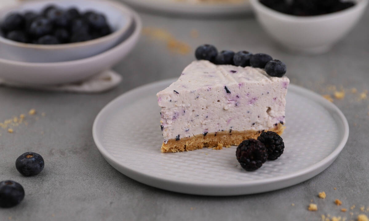 Tάρτα γιαουρτιού με blueberries από τον Γιώργο Τσούλη