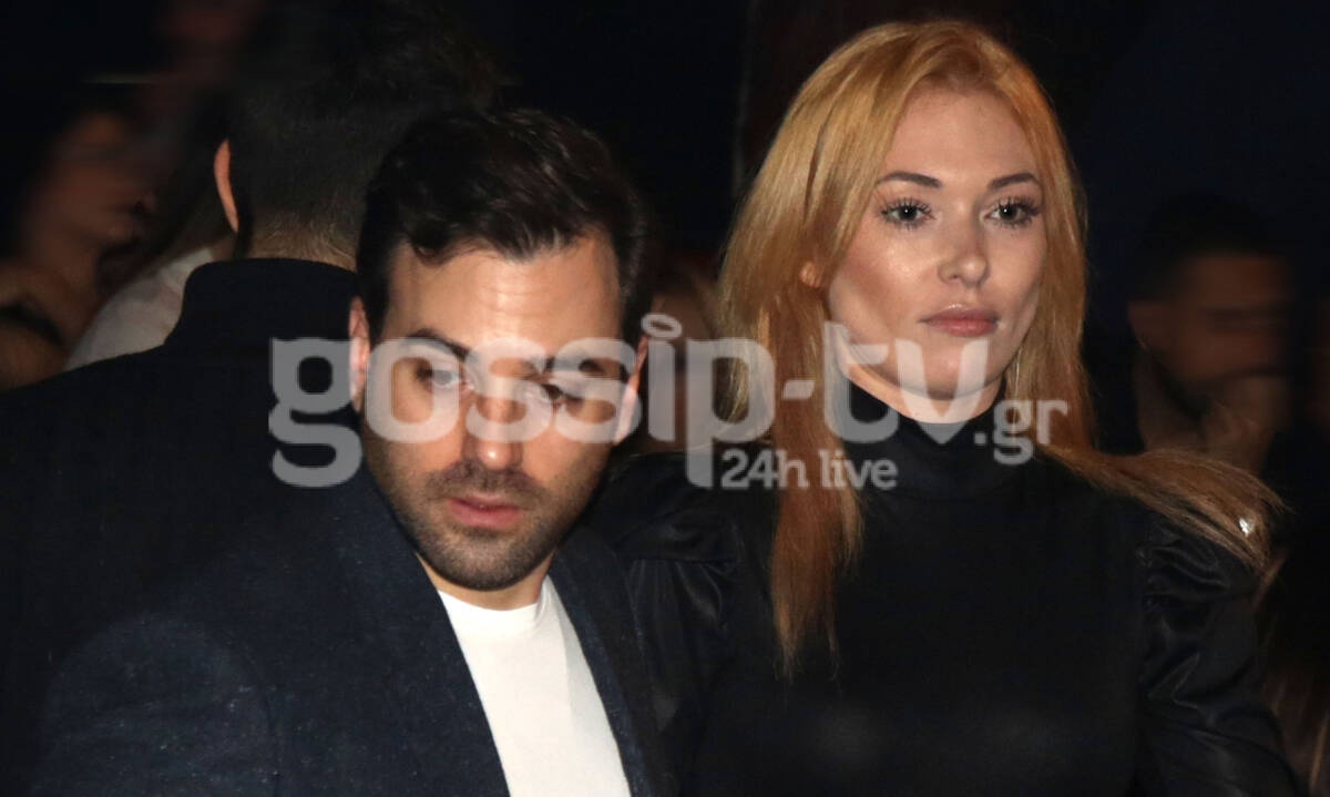 Μικαέλα Φωτιάδη- Αλέξανδρος Σπυλιώτης: Η νυχτερινή έξοδος-απάντηση στη φημολογία (photos)