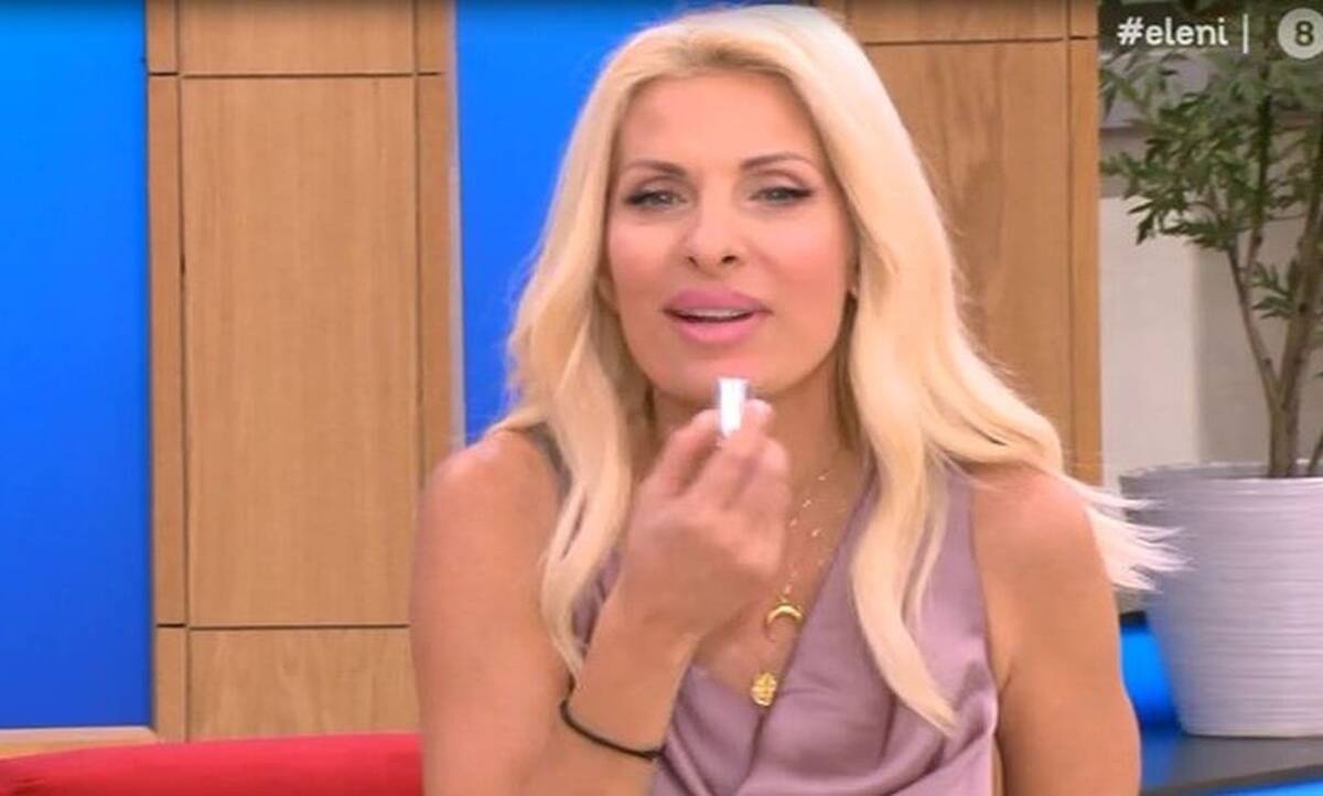 Ελένη Μενεγάκη: Κορίτσια, μαθήματα μακιγιάζ από την παρουσιάστρια! 