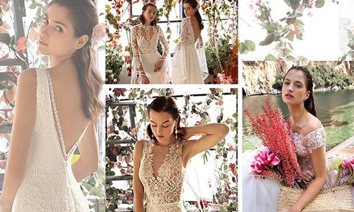 Νew Romantics:Nυφικές δημιουργίες από δαντέλα και μετάξι για σύγχρονες μούσες από τον Οίκο Demetrios