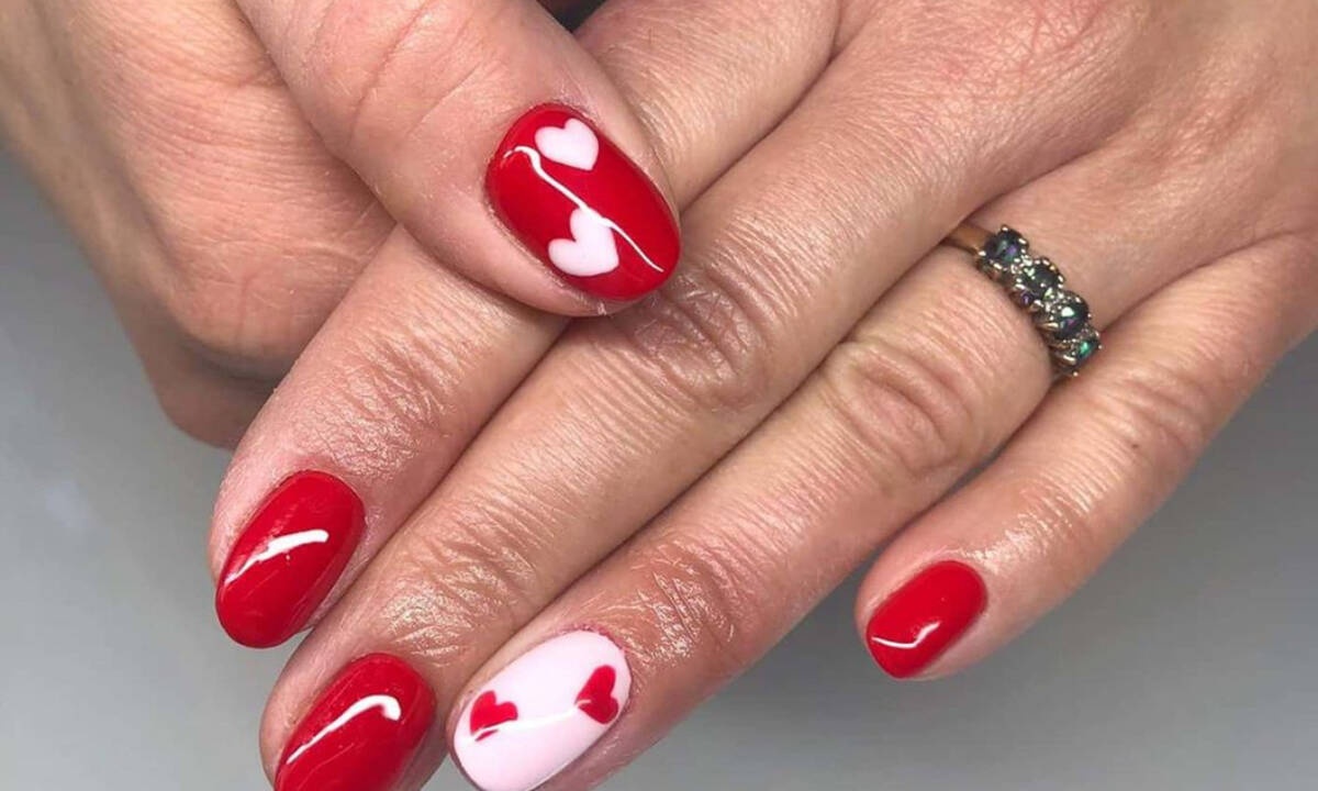 15 πρωτότυπα μανικιούρ για την ημέρα του Αγίου Βαλεντίνου