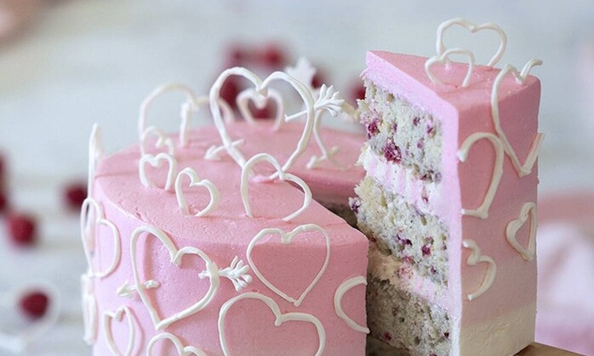 Valentine's cake