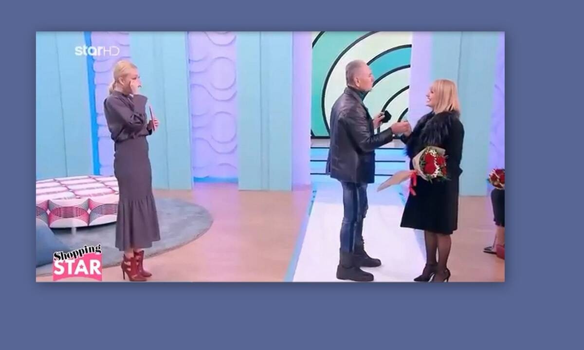 Shopping Star: Πρόταση γάμου στο πλατό της εκπομπής – Δάκρυσε η Βίκυ Καγιά (Video)