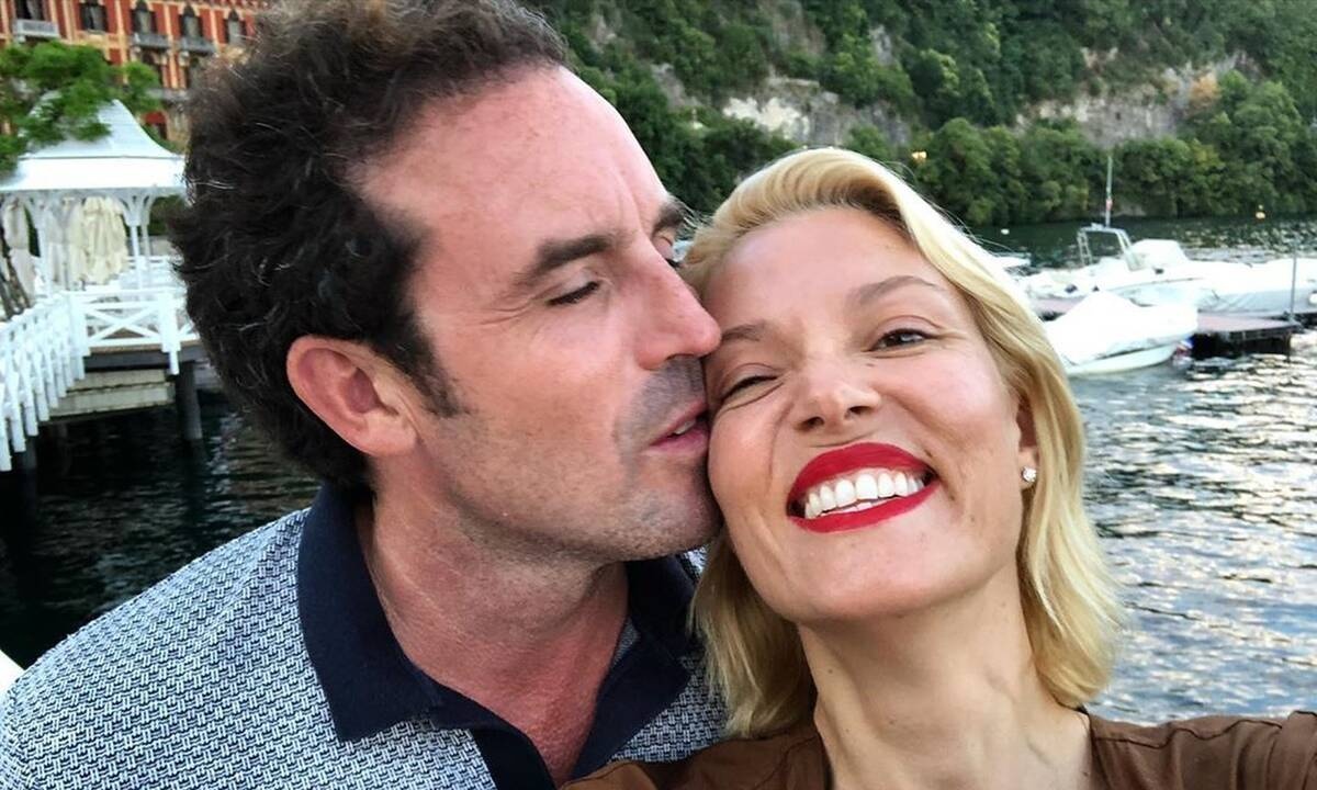 Βίκυ Καγιά-Ηλίας Κρασσάς: Με τα παιδιά τους για αγροτοτουρισμό – Όλες οι φωτογραφίες