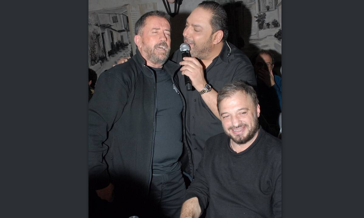 Τα 'σπασαν Φερεντίνος και Παπαδόπουλος σε έξοδό τους! Πού τους εντοπίσαμε να διασκεδάζουν; (photos)