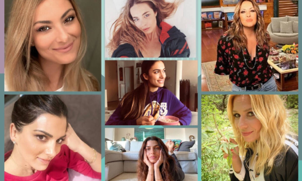 Οι Ελληνίδες celebs μας αποκαλύπτουν τι τρώνε αυτές τις ημέρες που #μενουνε_σπίτι