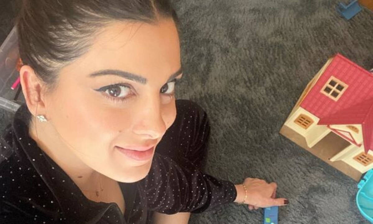 Σταματίνα Τσιμτσιλή: Δείτε τι έκανε ο γιος της χθες την ώρα που γυμναζόταν  (pics)