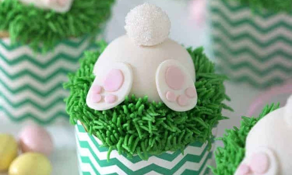 Τα πιο πρωτότυπα cupcakes με πασχαλινά λαγουδάκια