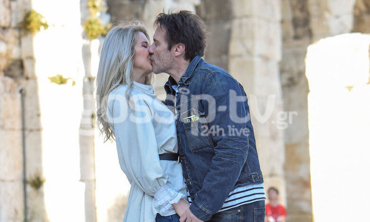 Στράτος Τζώρτζογλου-Σοφία Μαριόλα: Ο έρωτάς τους έφτασε μέχρι το Ηρώδειο! (photos)