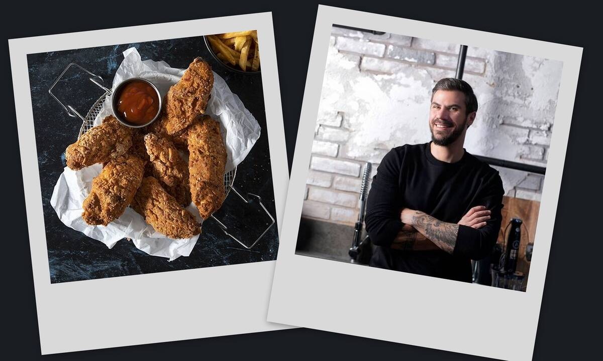 Ο Πετρετζίκης δίνει συνταγή για το πιο νόστιμο κοτόπουλο πανέ στο φούρνο