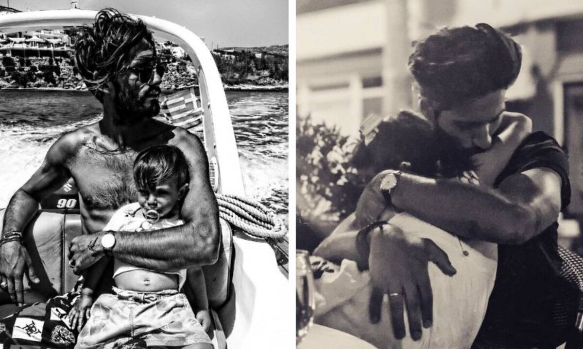 GNTM: Σπάνιες φώτο του Γιώργου Καράβα με τα δύο παιδιά του (pics)
