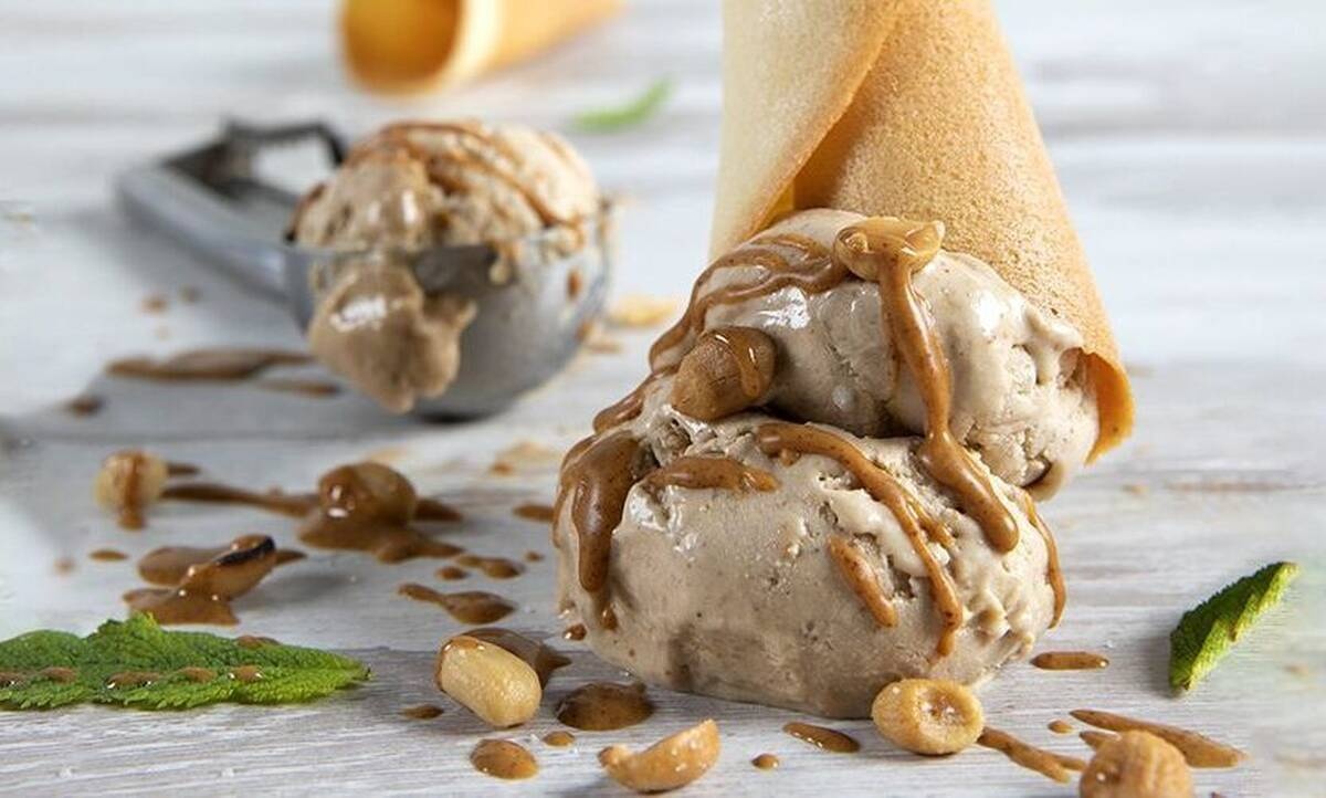 Θεϊκό Vegan παγωτό με 2 υλικά