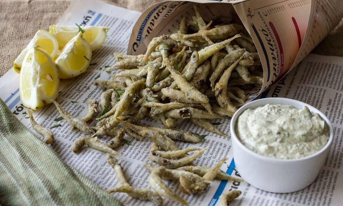 Αθερίνα τηγανητή από τον Άκη Πετρετζίκη!